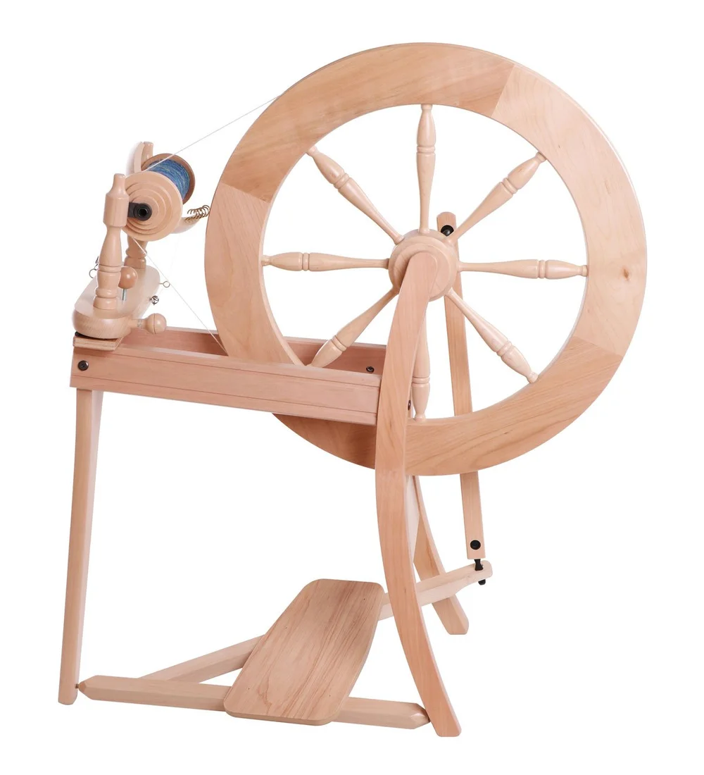 Ashford KIWI 3 Spinning Wheel - Fiber to Yarn